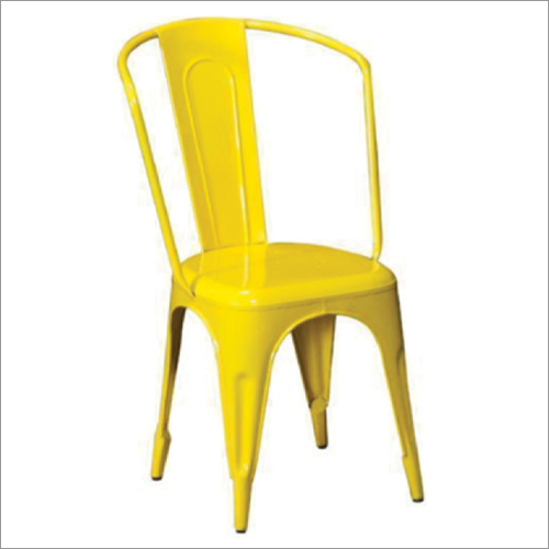 Cafeteria Color Coated  Metal Chair