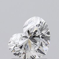 1.00 Carat VVS2 Clarity HEART Lab Grown Diamond