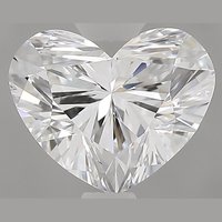 1.00 Carat VS2 Clarity HEART Lab Grown Diamond