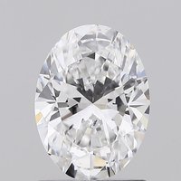 1.00 Carat SI1 Clarity OVAL Lab Grown Diamond