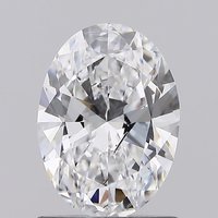 1.00 Carat SI2 Clarity OVAL Lab Grown Diamond