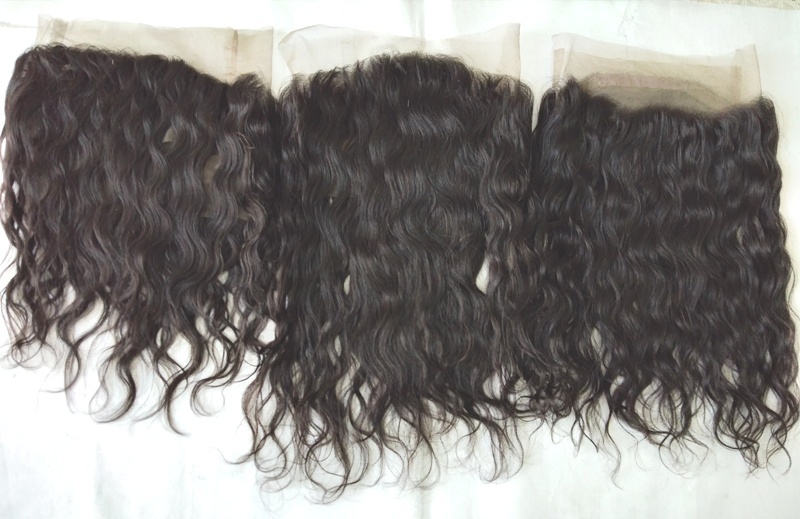 Unprocessed Curly Lace Frontal 13 4