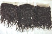 Unprocessed Curly Lace Frontal 13x4 best hair in India