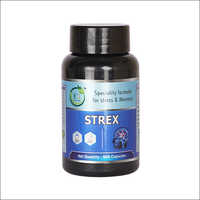 Ayurvedic Strex Capsules Speciality Formula For Stress And Memory