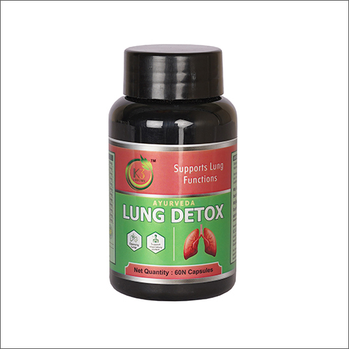 Ayurvedic Lung Detox Capsules Supports Lung Functions
