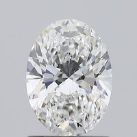 1.00 Carat VVS2 Clarity OVAL Lab Grown Diamond