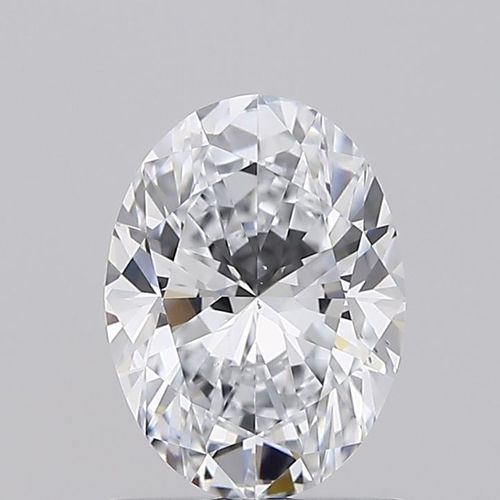 E 1.00 Carat Vs2 Clarity Oval Lab Grown Diamond