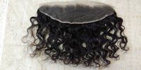 Natural Curly Transparent Lace Frontal 13x4