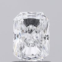 1.00 Carat SI1 Clarity RADIANT Lab Grown Diamond
