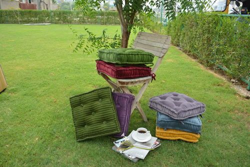 Cotton Velvet Chair Pads