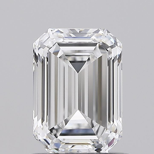 0.98 Carat VVS2 Clarity EMERALD Lab Grown Diamond