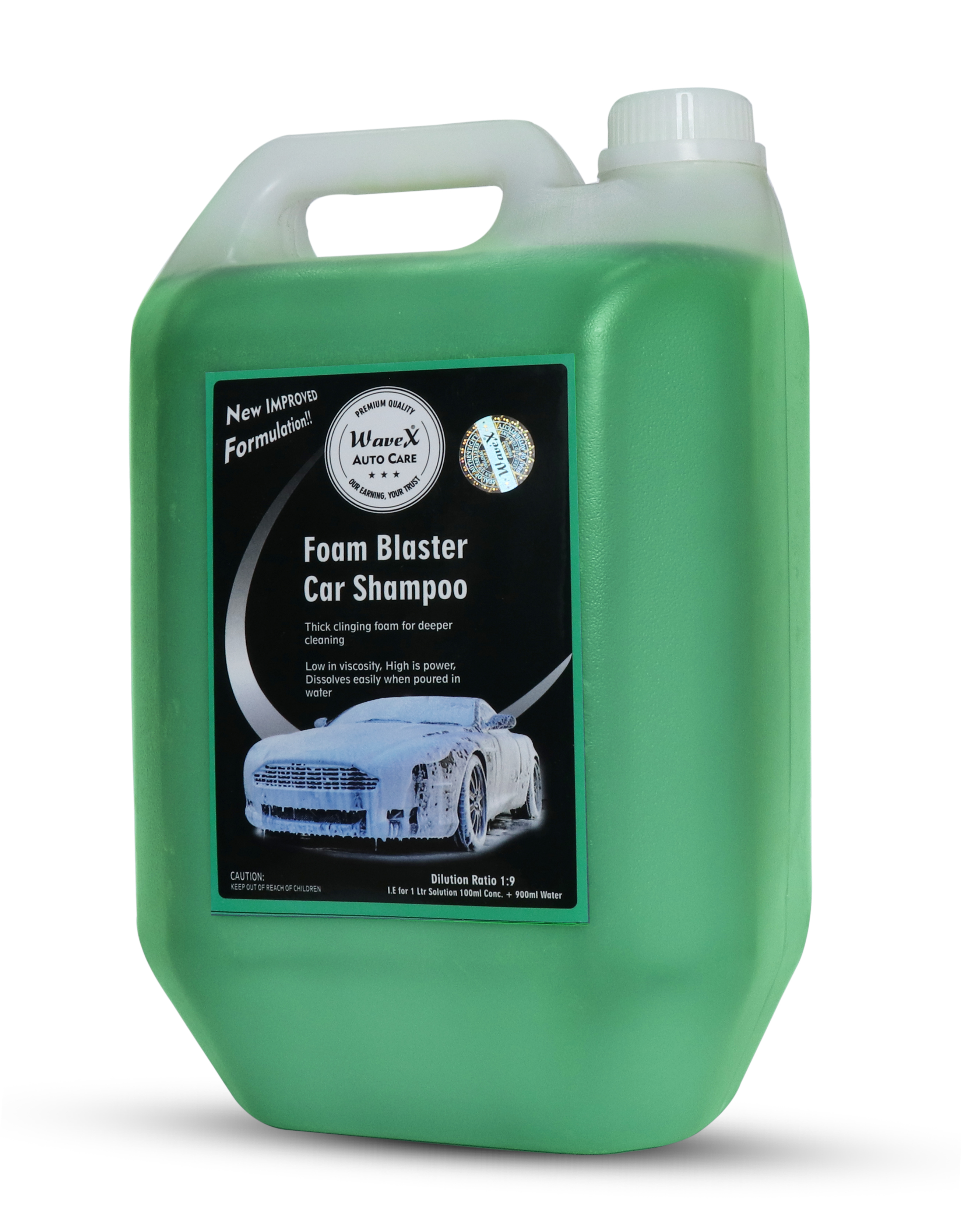 Wavex Foam Wash Car Shampoo Concentrate