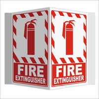 Fire Safety Extinguisher Signage