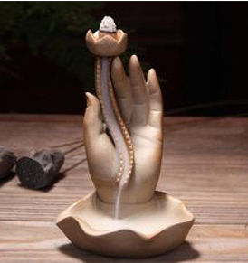 SINGLE HAND SMOKE FOUNTAIN / INCENSE BURNER 015