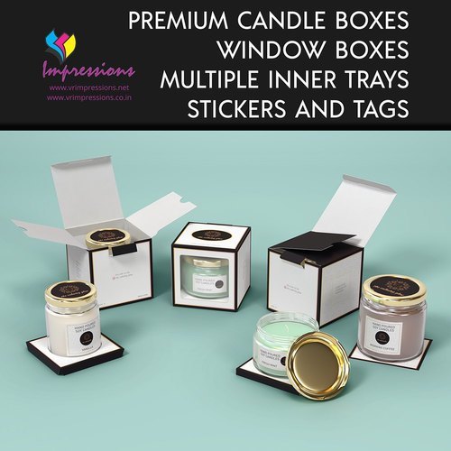 Premium Candle Packaging Boxes By IMPRESSIONS