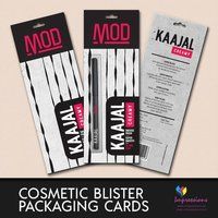 Cosmetics Blister Packaging Cards