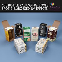 Essential Oils Packaging Boxes With UV Effects