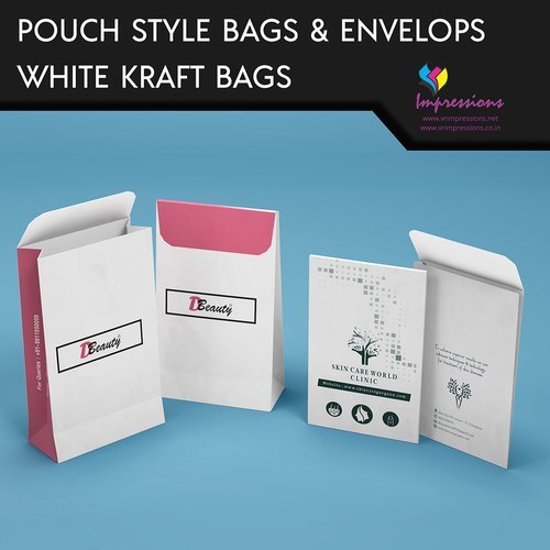Pouch Style Paper Carry Bags