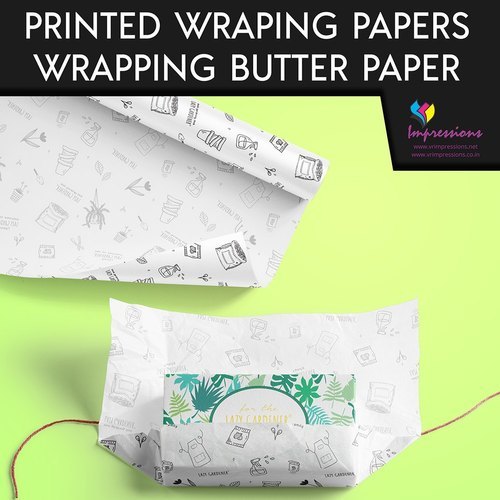 Butter Wrapping Paper By IMPRESSIONS