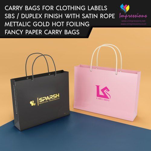 Paper Carry Bag For Clothes