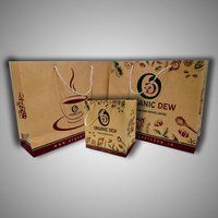 Brown Kraft Paper Carry Bags