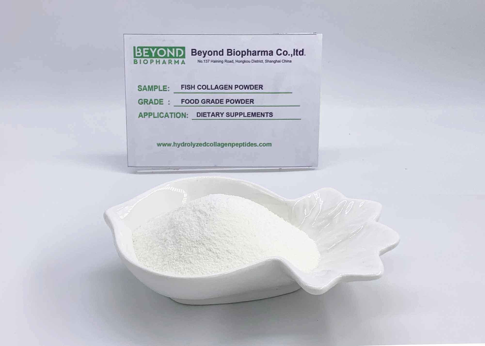 Hydrolyzed Fish Collagen Powder with Good Solubility for Solid Drinks Powder