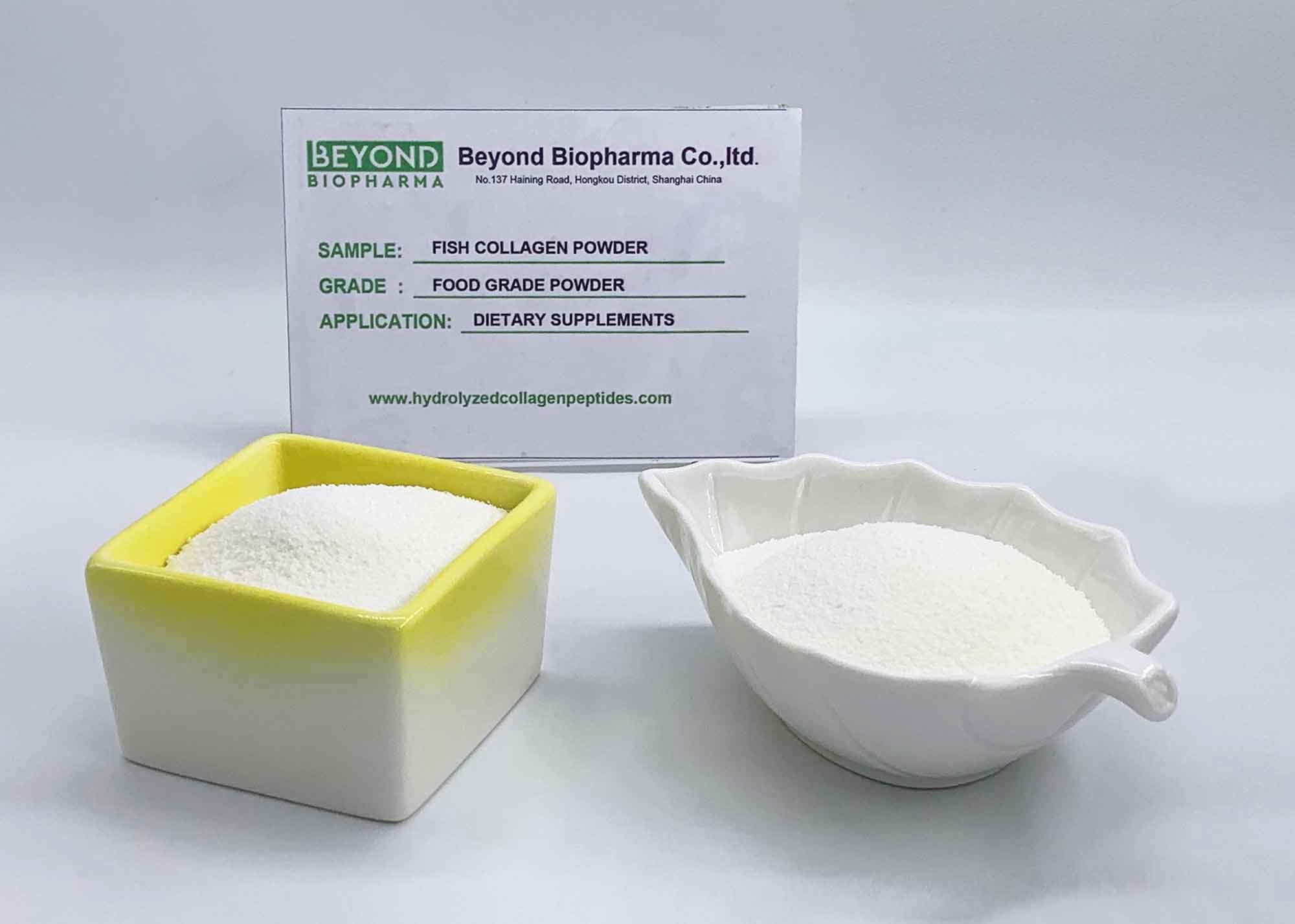 Hydrolyzed Fish Collagen Powder with Good Solubility for Solid Drinks Powder