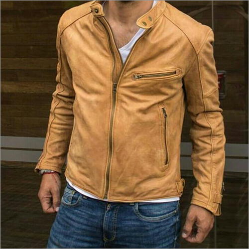 Mens Designer Leather Jacket