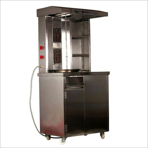 2 Burner Shawarma Machine