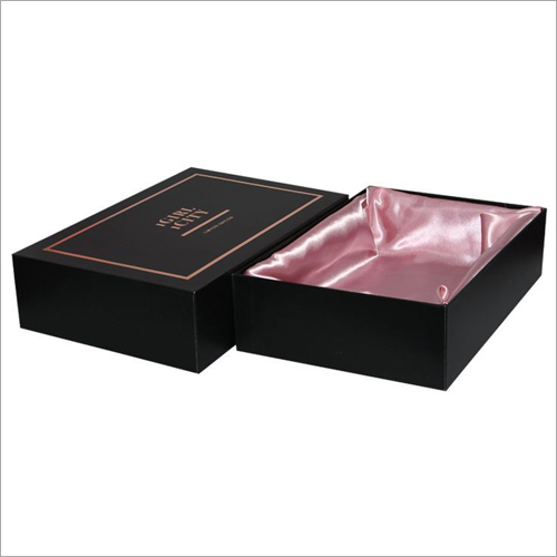 Black Luxury Rigid Packaging Box