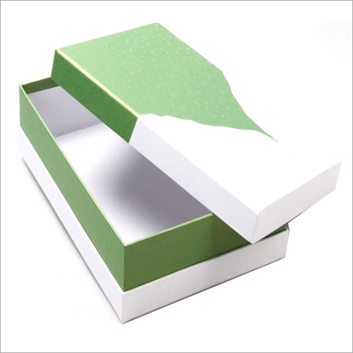 Green Plain Rigid Packaging Box