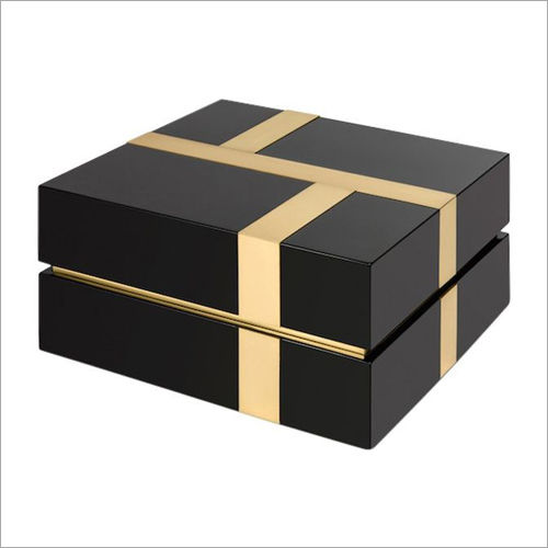 Black Hard Paper Rigid Box