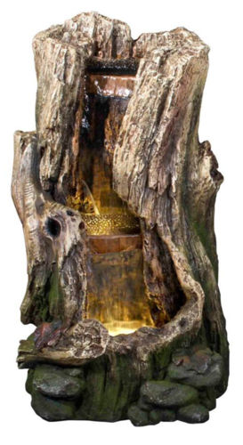 Wooden Water Fountain 013 Size: 12 Inches