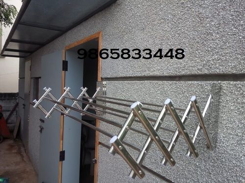 Silver Apartment Cloth Drying Hangers In Thudiyalur