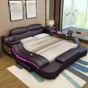 Smart Leather Massage Bed By MTECH FURNITURE