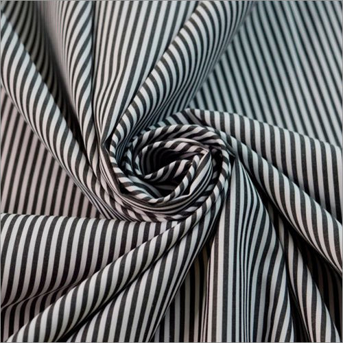 Washable Mens Striped Shirting Fabric