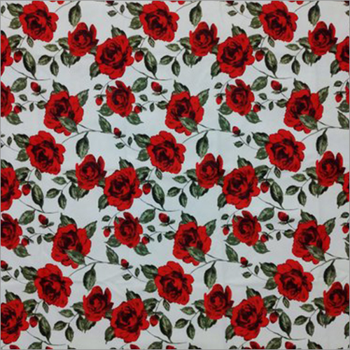 Washable Floral Printed Polyester Shirting Fabrics