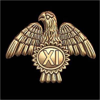 Eagle Symbol Brooch