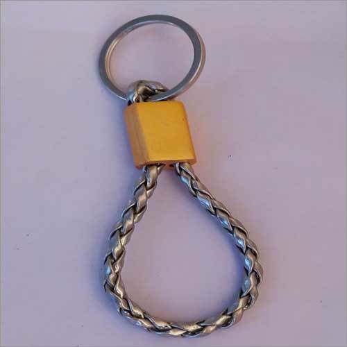 Leather Metal Keychains By SHAH METAL ARTS