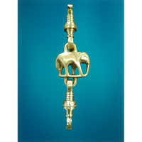 Brass Jhula Chain Medium Elephant
