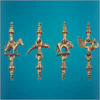 Brass Jhula Chain Medium Animel Set