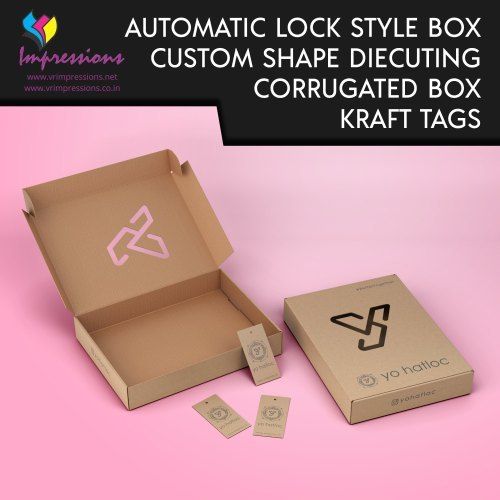 Custom Shape Cut Packaging Boxes