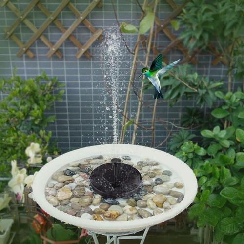 Solar Fountain For Garden Decor Bird Bath Fish Water Pond Energy Saving Solar Pump