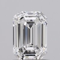 0.93 Carat VVS2 Clarity EMERALD Lab Grown Diamond