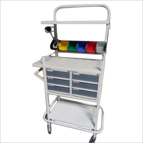 SS Crash Cart Trolley