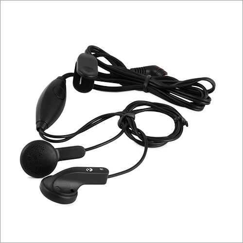 Mobile Wired Earphone - Black Color | Bluetooth Version 5.0, Enhanced Connectivity and Audio Performance