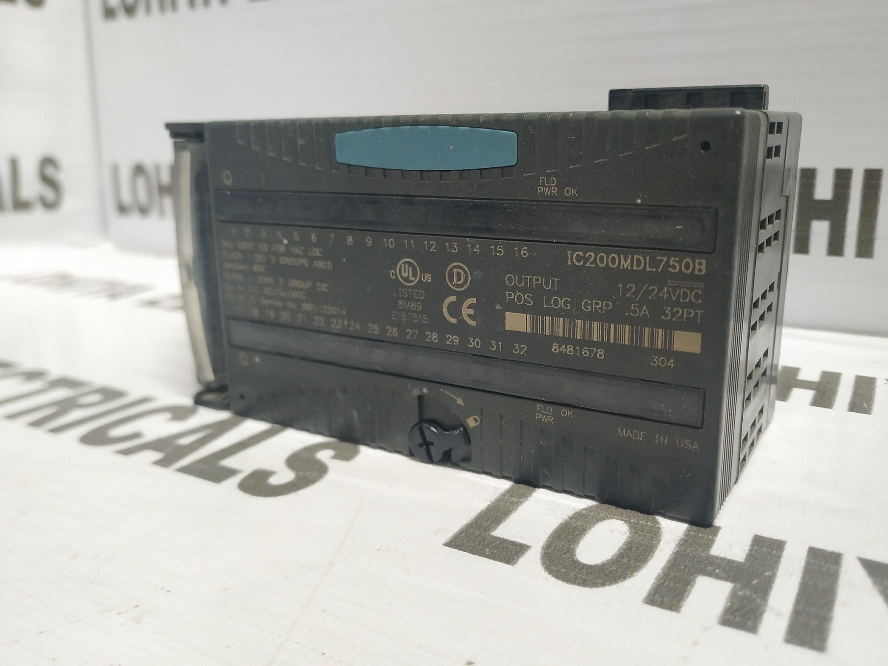 GE FANUC VERSAMAX MODULE IC200MDL750B