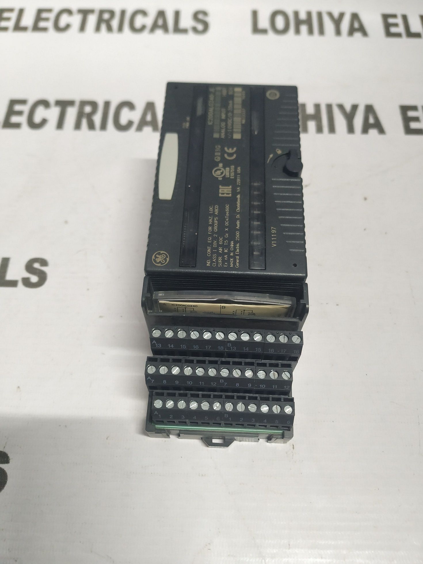 GE FANUC VERSAMAX MODULE IC200ALG240-JE