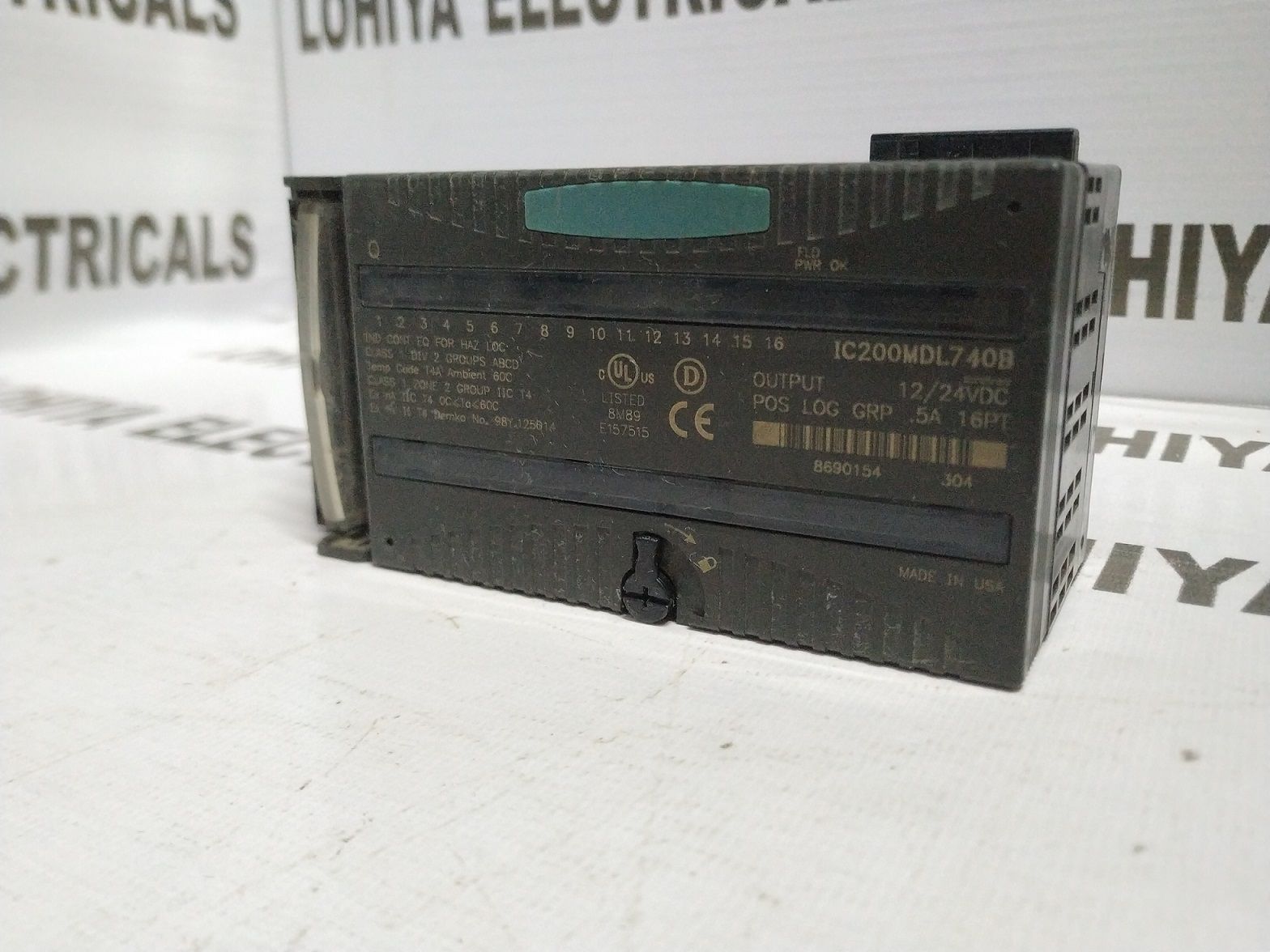 GE FANUC VERSAMAX MODULE IC200MDL740B