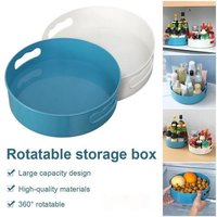 Round Rotating Storage Box 360 Degree Rotatable Storage Rack